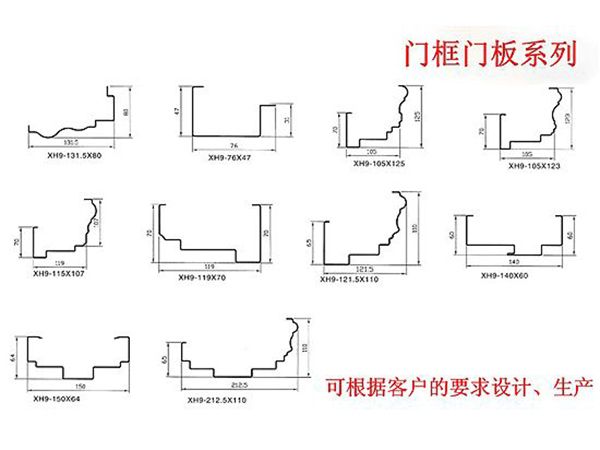 门框门板系列图纸
